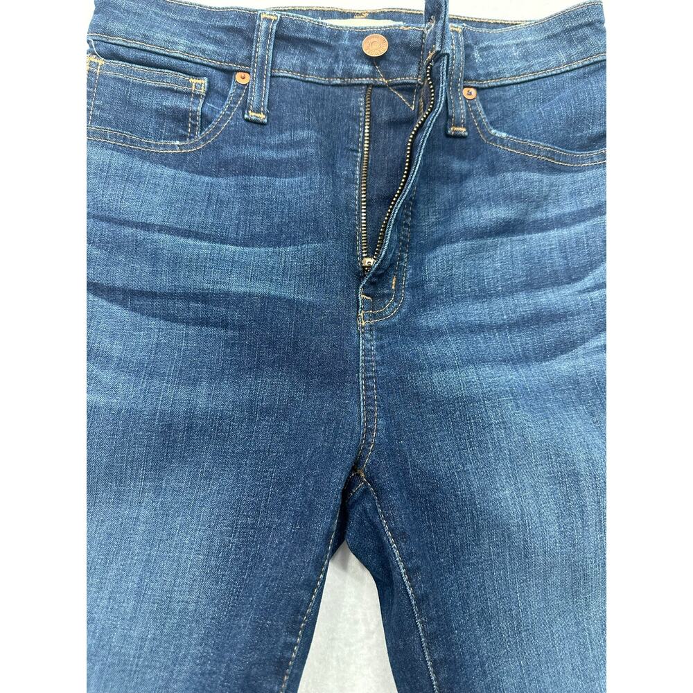 Madewell Curvy High Rise Skinny Jeans Medium Wash Stretch Denim Size 28 - Picture 6 of 15